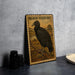 A vintage postage stamp featuring a black vulture, with the text "BLACK VULTURE" and the denomination "5c" printed on it.