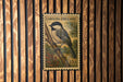 A Carolina Chickadee postage stamp from the United States, featuring a close-up of the bird perched on a branch.