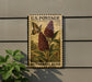 A U.S. postage stamp featuring a butterfly and a flowering bush, with the text "Butterfly Bush" and the number "6" printed on it.