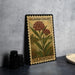 A metal stamp depicting a milkweeds swamp plant, with the text "MILKWEED (SWAMP)" and "U.S. POSTAGE" printed on it.