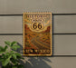 a sign for Historic Route 66 in New Mexico.