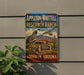 a vintage-style sign for Appleton-Whittell Research Ranch in Audubon, Arizona.