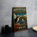 A vintage metal sign for the Monhegan Island Bird Sanctuary in Maine, featuring a puffin and a seagull, with a lighthouse in the background.
