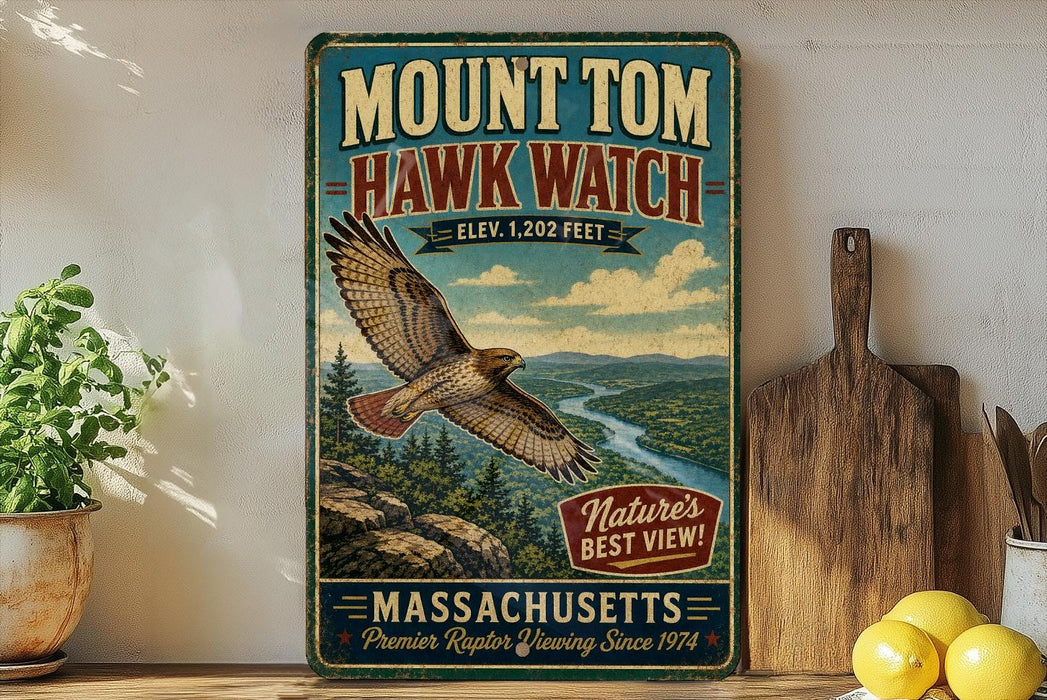 Mount Tom Hawk Watch - Elev. 1,202 FEET - Massachusetts - Premier Raptor Watching Since 1974