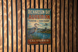 A vintage metal sign for the Audubon Center & Sanctuary in Richardson Bay, California.