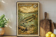 Alligator Gar Metal Sign: Fishing Decor for Cabin or Man Cave
