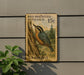 A vintage U.S. postage stamp featuring a red-breasted nuthatch perched on a tree trunk, with the text "RED-BREasted NUTHATCH 15c" and "U.S. POSTAGE" printed on it.
