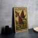 A U.S. postage stamp featuring a butterfly and a flowering bush, with the text "Butterfly Bush" printed on it.