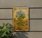 A 20 Cape Leadwort postage stamp is displayed on a wall, featuring a blue flower illustration.