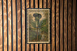 A framed stamp depicting a Jack-in-the-Pulpit plant from the United States, with the stamp number 29.
