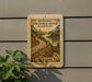 A postage stamp depicting a scenic highway in Oregon, with a winding road and mountains in the background.