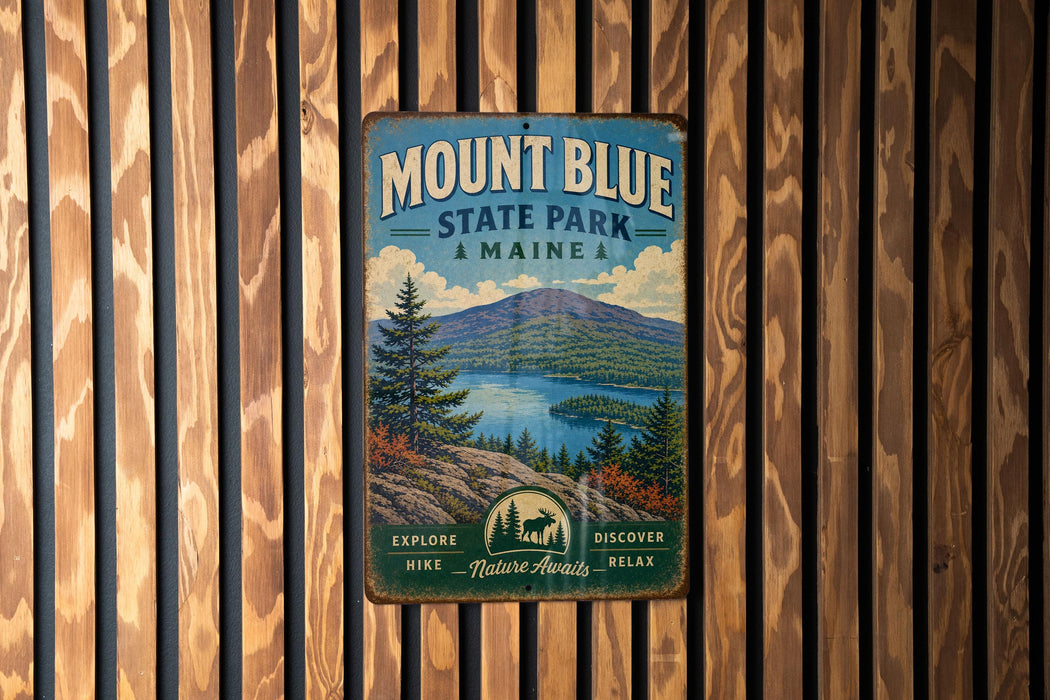 Mount Blue State Park in Maine