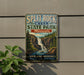 A vintage-style metal sign for Split Rock Creek State Park in Minnesota, featuring a waterfall and forest landscape.