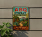 a vintage-style metal sign for the Abq Biopark Botanic Garden in Albuquerque, New Mexico.