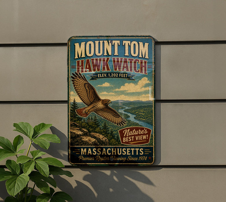 Mount Tom Hawk Watch, MA - Elev. 1,205 FEET - Nature's Best View! - Massachusetts - Premier Ranger Viewing Since 1974