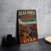 A vintage-style metal sign for Dead Horse Point State Park in Utah, featuring a scenic illustration of the Grand Canyon.