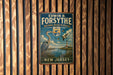 A vintage metal sign for the Edwin B. Forsythe National Wildlife Refuge in New Jersey, featuring a large blue heron and a lighthouse.