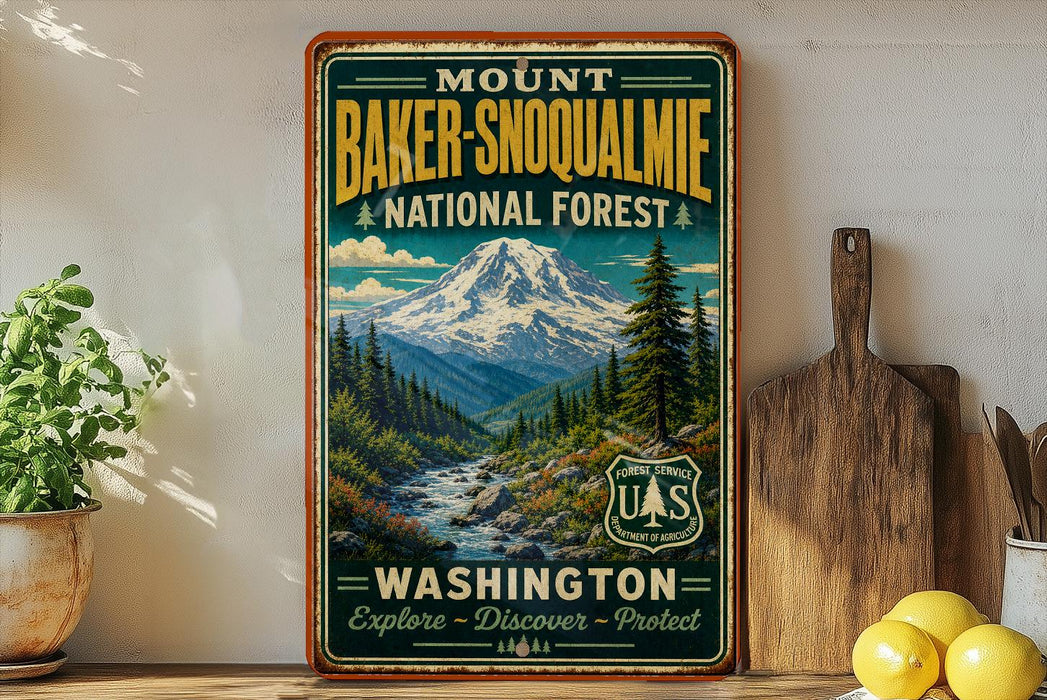 Mount Baker-Snoqualmie National Forest Washington