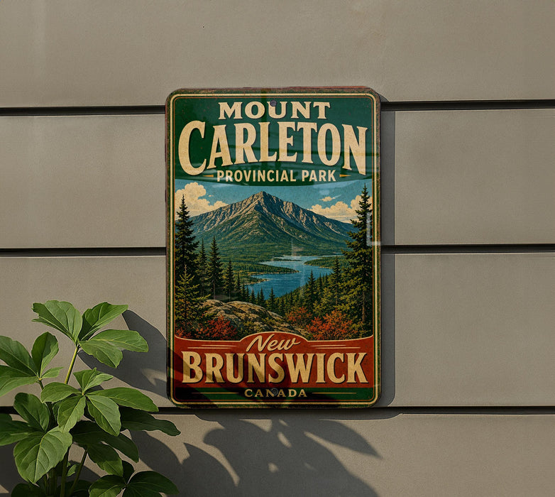 Mount Carleton, a scenic mountain range in New Brunswick, Canada.
