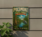 A vintage-style metal sign for the Pocomoke State Forest in Maryland, featuring a scenic illustration of a bird and a pond surrounded by trees.