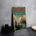 A vintage-style sign for Venice and its lagoon, featuring a gondola and the iconic architecture of Venice.