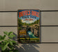 A vintage-style metal sign for Devil's Hole State Park in New York, featuring a scenic image of a waterfall and cliffs.
