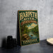 A vintage-style sign for Harpeth River State Park in Tennessee, featuring a scenic illustration of the river surrounded by lush greenery.