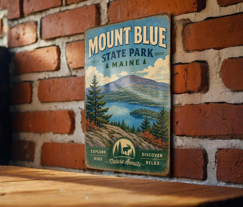 Mount Blue State Park in Maine