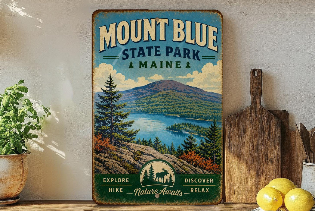 Mount Blue State Park Maine