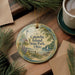 A decorative ornament featuring a lighthouse and a scenic landscape, with the text "Catawba Island State Park, Ohio" prominently displayed.