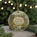 A decorative ornament featuring a scenic landscape of Niobrara State Park, Nebraska, with a river, mountains, and wildlife.