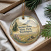 A decorative ornament with a scenic landscape of Steptoe Butte State Park, Washington, featuring pine trees, mountains, and a field.
