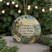 A decorative ornament featuring a lighthouse and a scenic landscape, with the text "Umpqua Lighthouse State Park, Oregon" prominently displayed.