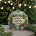A round ornament with a scenic landscape of mountains, trees, and a river, featuring the text "William M. Tugman State Park, Oregon".