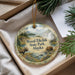 A decorative ornament with a scenic landscape featuring a moose and a bear, along with text that says "Wood-Tikchik State Park, Alaska".
