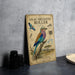 a book cover for "Lilac-breasted Roller" with illustrations of the bird and its natural habitat.