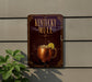 A sign for "Kentucky Mule" is displayed on a wall, featuring an image of a copper mug with a lemon slice.