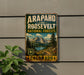 Arapaho & Roosevelt National Forests Colorado Vintage Metal Sign, Rocky Mountain National Forest Decor, Hiking Cabin Wall Sign