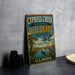 A vintage-style metal sign for the Cypress Creek National Wildlife Refuge in Illinois, featuring illustrations of wildlife and a river.
