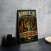 A vintage-style metal sign for Mammoth Cave National Park, featuring an illustration of the cave system and the text "Explore The World's Longest Cave System Est. 1941 Kentucky U.S.A."