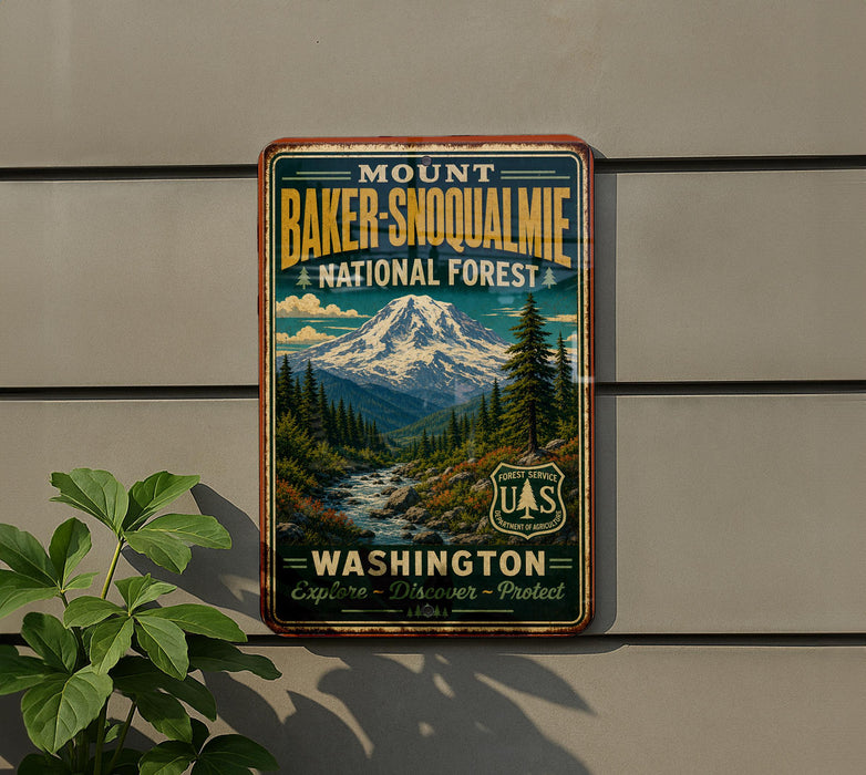 Mount Baker-Snoqualmie National Forest Washington