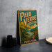 A vintage-style metal sign with the text "PALO VERDE" and "COSTA RICA" is displayed on a gray concrete surface, along with a small white bowl and a stack of black camera lenses.