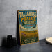 A vintage metal sign for Tallgrass Prairie Preserve in Oklahoma, featuring a scenic illustration of a grassy field with wildflowers and a bird in flight.