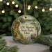 A round ornament with a scenic landscape featuring a river, bridge, and trees, with the text "A.W. Marion State Park, Ohio" displayed on it.