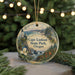 A round ornament with a lighthouse and a scenic landscape, featuring the text "Cape Lookout State Park, Oregon".