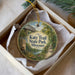 A round ornament with a scenic image of a trail and bridge, labeled "Katy Trail State Park, Missouri", is displayed in a box.