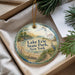 A decorative ornament with a lighthouse and a scenic landscape, featuring the text "Lake Erie State Park, New York".
