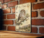 a detailed illustration of an elf owl perched on a branch, with various bird species and natural elements surrounding it.