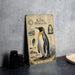a poster or informational display about the King Penguin, with various illustrations and text providing details about the species.