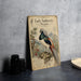 A vintage-style field guide to Lady Amherst's Pheasant, featuring an illustration of the bird and detailed text.
